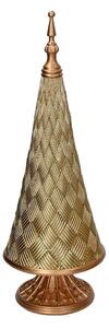 Albero resina effetto metallo oro cm Ø16,2xh45,7