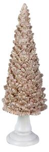 Albero resina rosa cm 10,5x10,5xh32