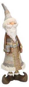 Babbo natale in resina statua cm 12x10xh34