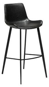 Sedia da bar in similpelle nera DAN-FORM Danimarca , altezza 101 cm Hype - DAN-FORM Denmark
