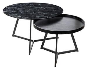 Tavolini tondi - set 2 pz