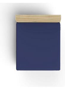 Lenzuolo con angoli in blu scuro in cotone 140x200 cm – Mijolnir
