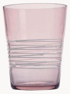 Set di 6 bicchieri fatti a mano Filante