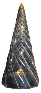 Decorazione luminosa nera con alimentazione a batteria ø 9,5 cm Vilma Tree – Sirius