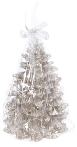 Candela paraffina albero champagne cm Ø14xh19,5