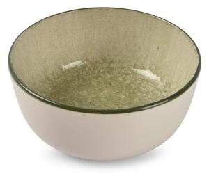 Ciotolina verde/color crema in gres 740 ml Gravel – ONA