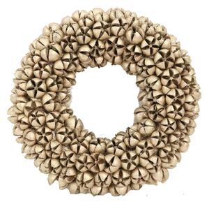 Coroncina glitter champagne cm Ø29xh6,5
