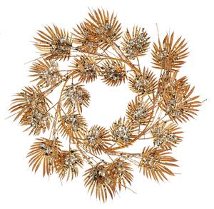 Coroncina tessuto oro cm Øxh26