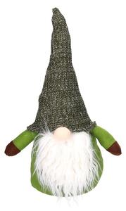 Gnomo tessuto verde cm xh36