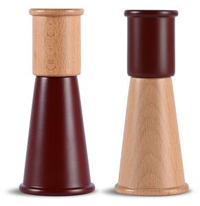 Set macina pepe e sale rosso/di colore naturale in ceramica 2 pz Gurken – Sagaform
