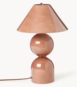 Lampada da tavolo in vetro con paralume orientabile Danielle