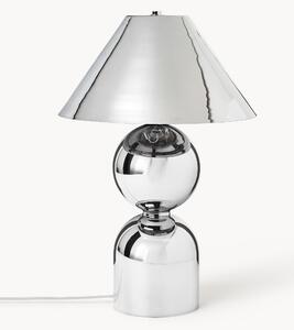 Lampada da tavolo grande in vetro specchiato con paralume orientabile Danielle