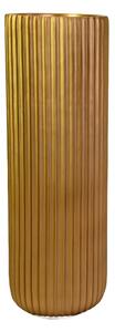 Portavaso resina oro opaco cm Ø40xh120