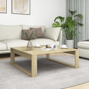 Tavolino da Salotto Grigio Sonoma 102x50x45cm Legno Multistrato