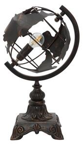 Lampada da tavolo nera con paralume in metallo (altezza totale 40 cm) World Industry – Mauro Ferretti
