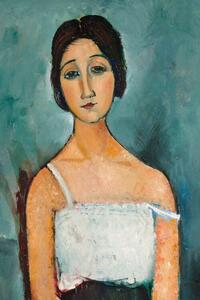 Riproduzione Christina Portrait of a Girl in White - Amedeo Modigliani