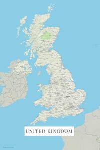 Mappa United Kingdom color