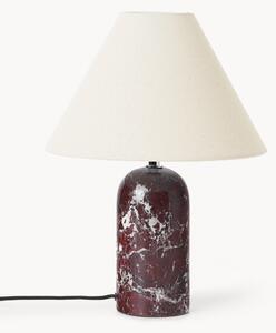 Lampada da tavolo con base in marmo Gia