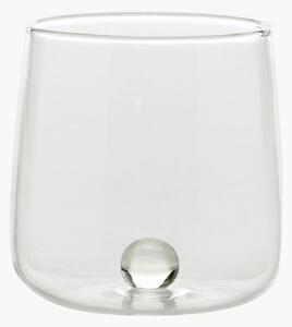 Set di 6 bicchieri in vetro soffiato borosilicato Bilia