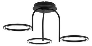 Lampade da esterno Lucande, Sylvara, dimmerabile, Nero, Metallo, Design