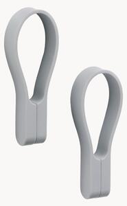 Set di 2 portasciugamani magnetici in silicone Loop