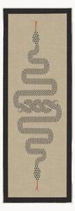 Passatoia a pelo corto lavabile Venom by Jonathan Adler