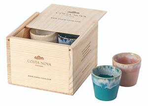 Tazzine in set per espresso in gres 8 pz 90 ml Grespresso – Costa Nova