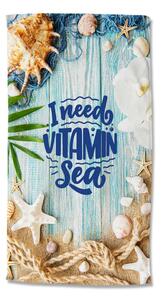 Telo mare in velluto 100x180 cm Vitamin Sea – Good Morning