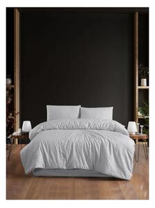 Biancheria da letto in grigio chiaro per letto matrimoniale/per letto prolungato con lenzuolo incluso/4 pz 200x220 cm – Mila Home