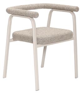 Set di sedie da pranzo beige in imbottito con braccioli 2 pz Ecto – Hübsch