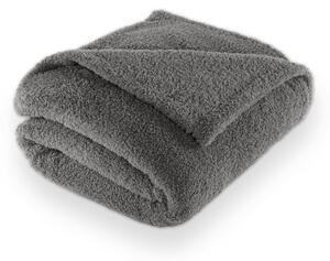 Coperta grigia in micropile 150x200 cm Cocoon – Tiseco Home Studio