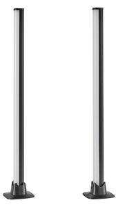 Lampada da tavolo LED nera in metallo (altezza totale 55 cm) Boy – Reality