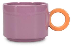 Tazza viola in gres 280 ml Lou – ONA
