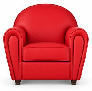 Poltrona Luxury in Pelle Primo Fiore Premium - Design Iconico