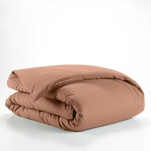 Copripiumino color salmone in cotone per letto singolo 140x200 cm Lina – douceur d'intérieur
