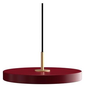 Lampada a sospensione a LED rossa con paralume in metallo ø 31 cm Asteria Mini - UMAGE