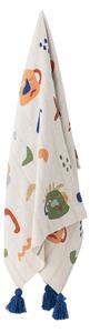 Coperta per bambini color crema in cotone riciclato 130x160 cm Sylvie – Bloomingville Mini