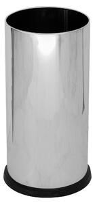 Portaombrelli in Acciaio Inox Ø24xh49 cm Con Vaschetta Raccogli Goccia Lucido