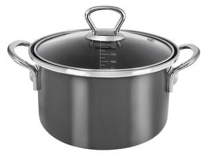 Pentola in smalto con coperchio incluso 1,75 l Metalic – Orion