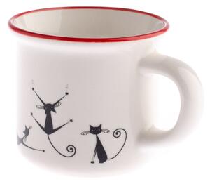 Tazza in porcellana Cats Lilian, 75 ml - Dakls