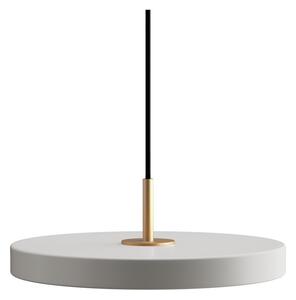 Grigio chiaro Apparecchio a sospensione LED con paralume in metallo ø 31 cm Asteria Mini - UMAGE
