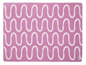 Coperta rosa 150x200 cm Swirl – noo.ma