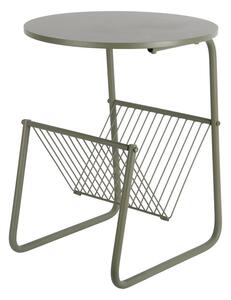 Tavolino rotondo in metallo ø 40 cm Riqueza Revista – Leitmotiv