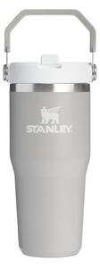 Borraccia termica grigio chiaro in acciaio inox 410 ml IceFlow™ Flip Straw 2.0 Tumbler Ash – Stanley
