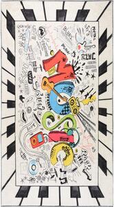 Tappeto per bambini lavabile 160x230 cm Musical – Vitaus