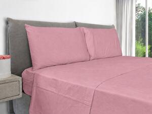 Federe Cuscini Letto Matrimoniale 50x80 cm Rosa