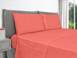 Federe Cuscini Letto Matrimoniale 50x80 cm Corallo