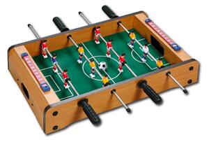 Calciobalilla da Tavolo 51x31x10 cm 2 vs 2 Marrone Chiaro