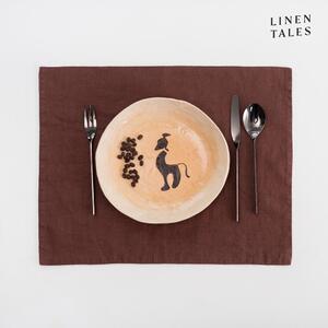 Tovaglietta in lino 35x45 cm Chocolate – Linen Tales