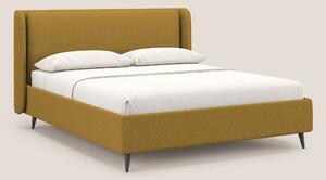 Nadine letto contenitore di design e comfort Italiano in tessuto imper